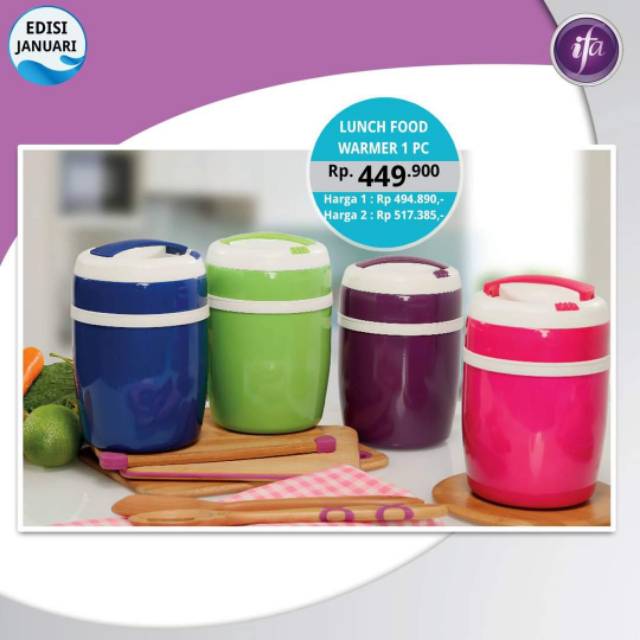 Termos Nasi mini Bekal uk 1,8 ltr/untuk k kantor/bekal anak sekolah