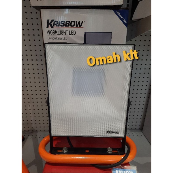 lampu kerja sorot proyek portable LED KRISBOW 50 WATT