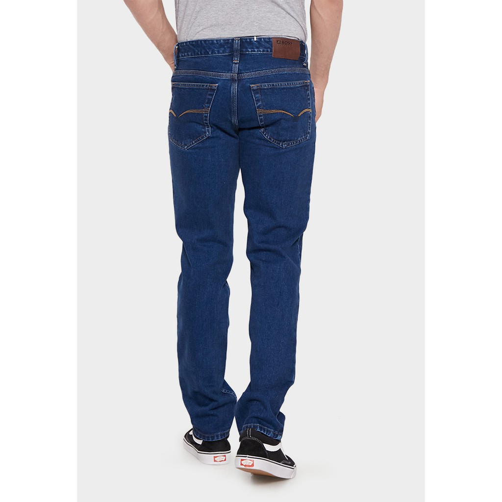 JBBoss Celana Panjang Jeans Alfa Denim Regular Fit (Blue) / Ramayana Jatinegara