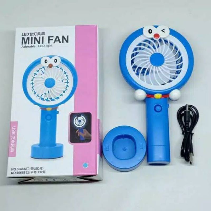 kipas angin tangan karakter lucu/kipas emergency/kipas angin karakter/kipas batre/mini fan