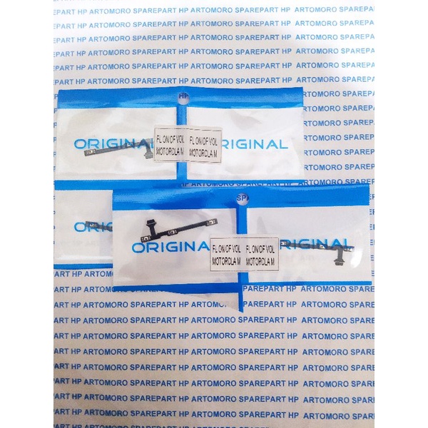 FLEXIBLE VOLUME ON OFF MOTOROLA MOTO M