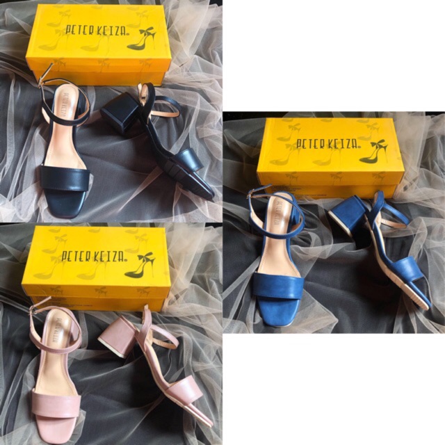 Original Peter Keiza Hells / Sepatu Peter Keiza Murah/ Peter Keiza Shoes Sandal Sale / Wedges Sandal