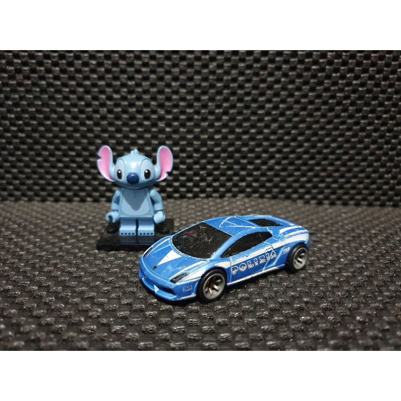 Hot wheels lamborghini gallardo polizia blue speed machines