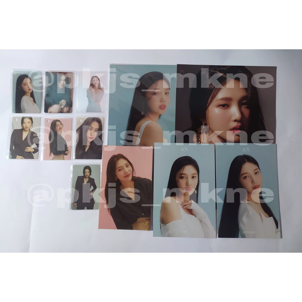 Season greeting 2021 red Velvet Joy set + season greeting 2020 Joy set