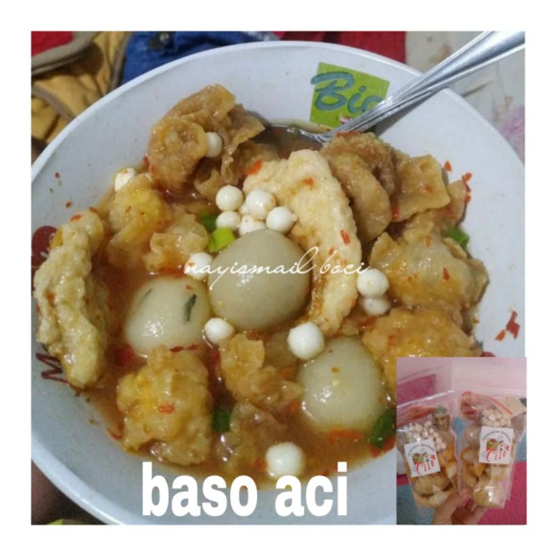 

TERMURAH TERLARIS baso Aci khas Garut boci cilok kuah