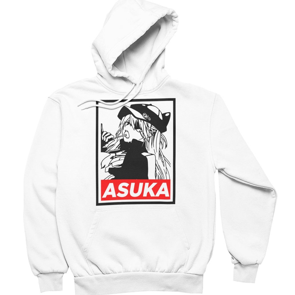 Hoodie Asuka Langley Neon Genesis Evangelion Anime Manga Premium