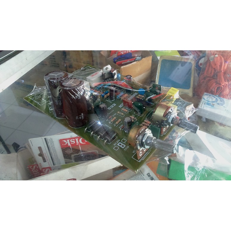 KIT POWER SUBWOOFER AKTIF AMPILIER KING 533 SUARA BASS MANTAB