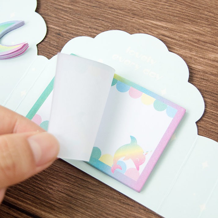 

MARINE ORGANISM STICKY NOTES SET CATATAN TEMPEL