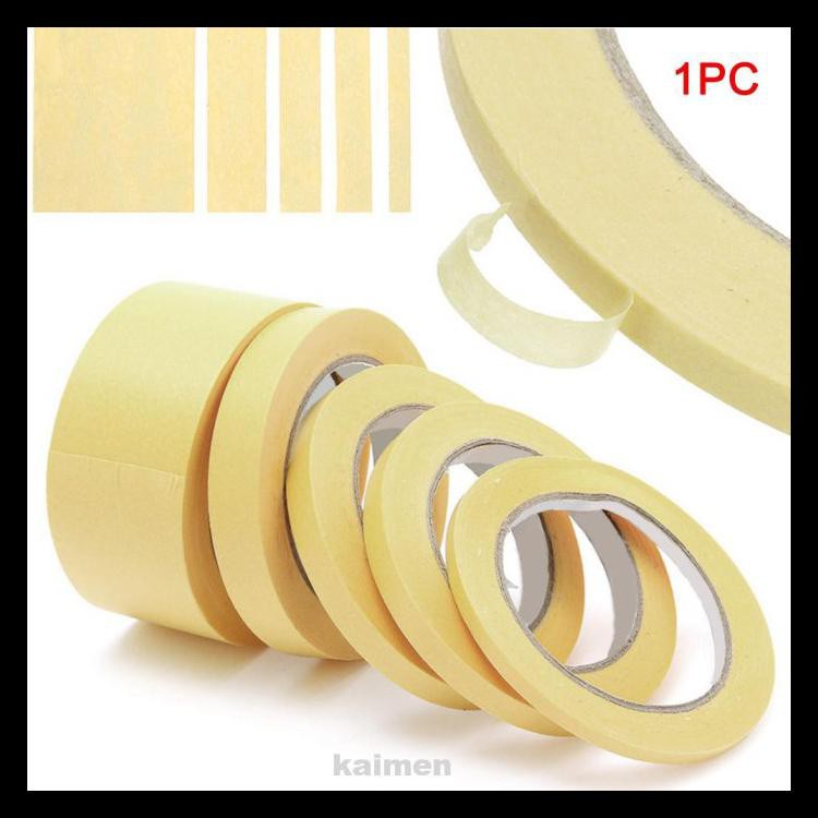 

Ready Isolasi/Masking Tape Lebar 8-30Mm Panjang 20M Untuk Melukis Mobil
