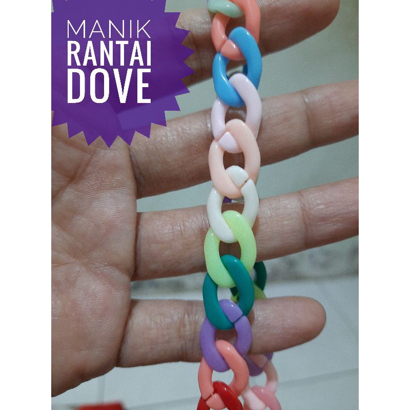 Manik Rantai dove/rantai dove