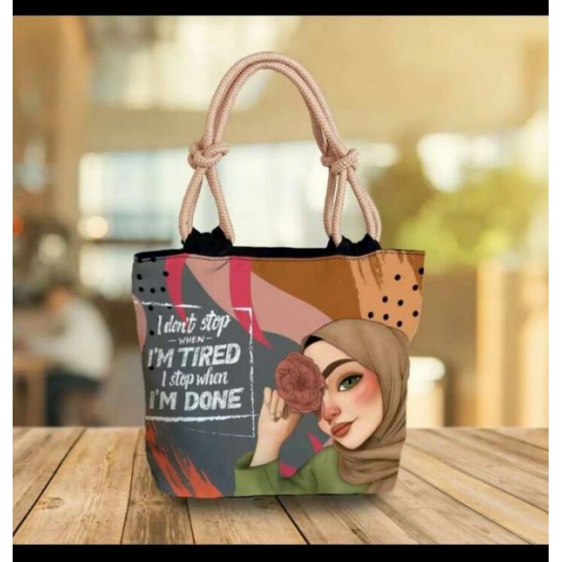 TOTEBAG TALI SUMBU PRINTING