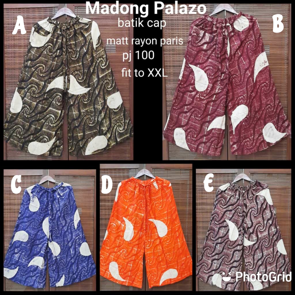 Madong palazo  batik cap