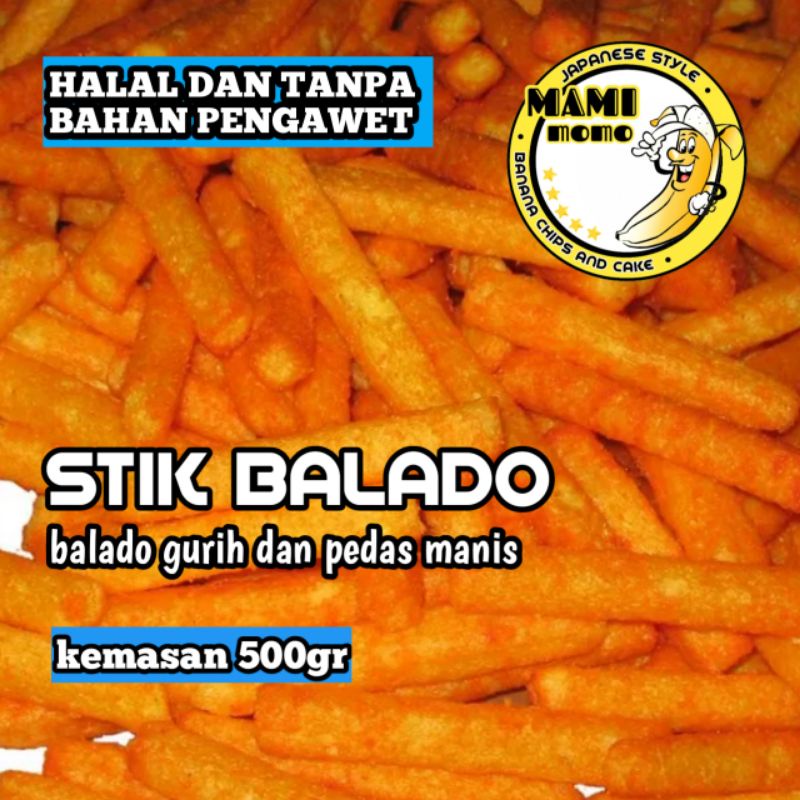 

STIK BALADO GURIH PEDAS MANIS/KEMASAN 300gr