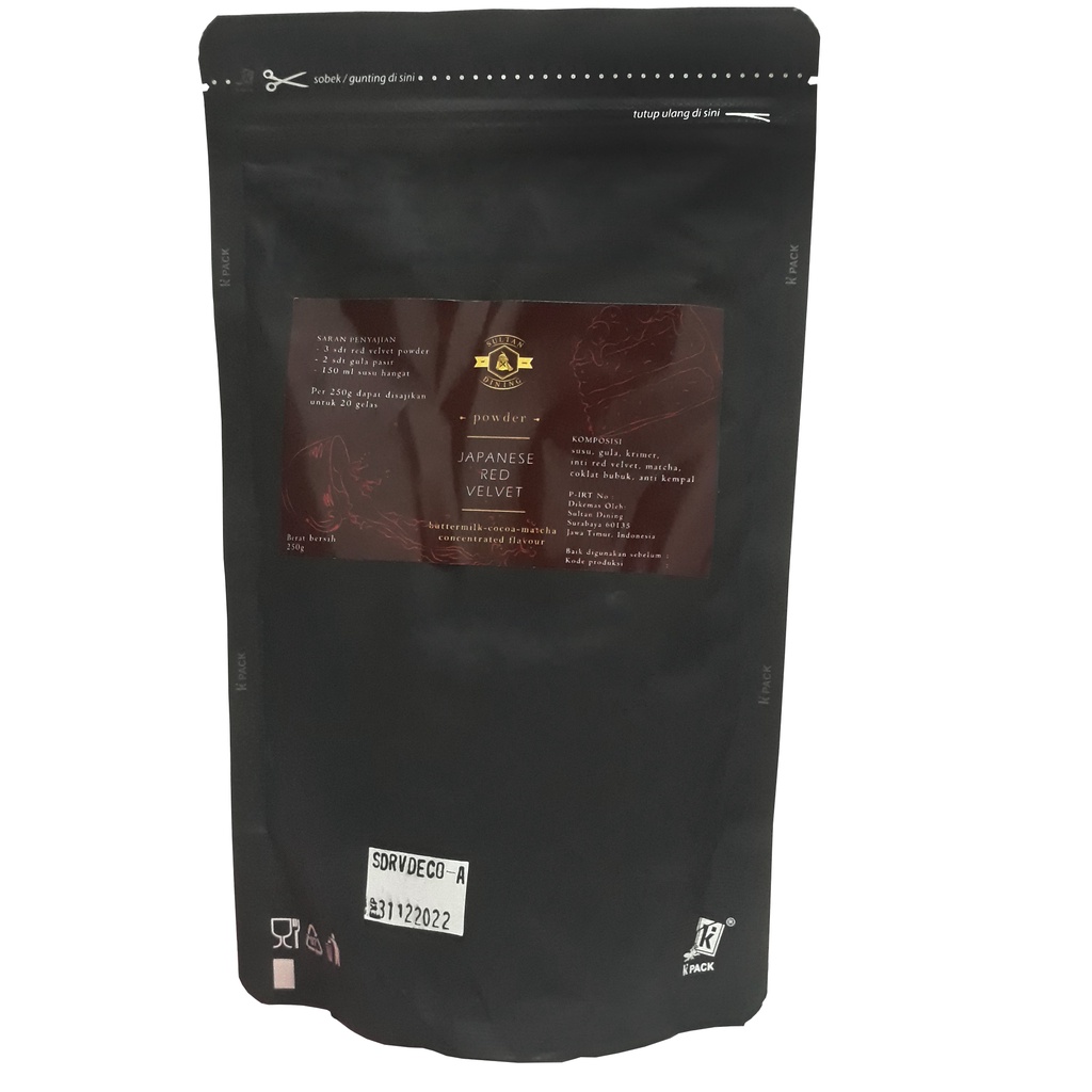 

Japanese Red Velvet Powder 250g