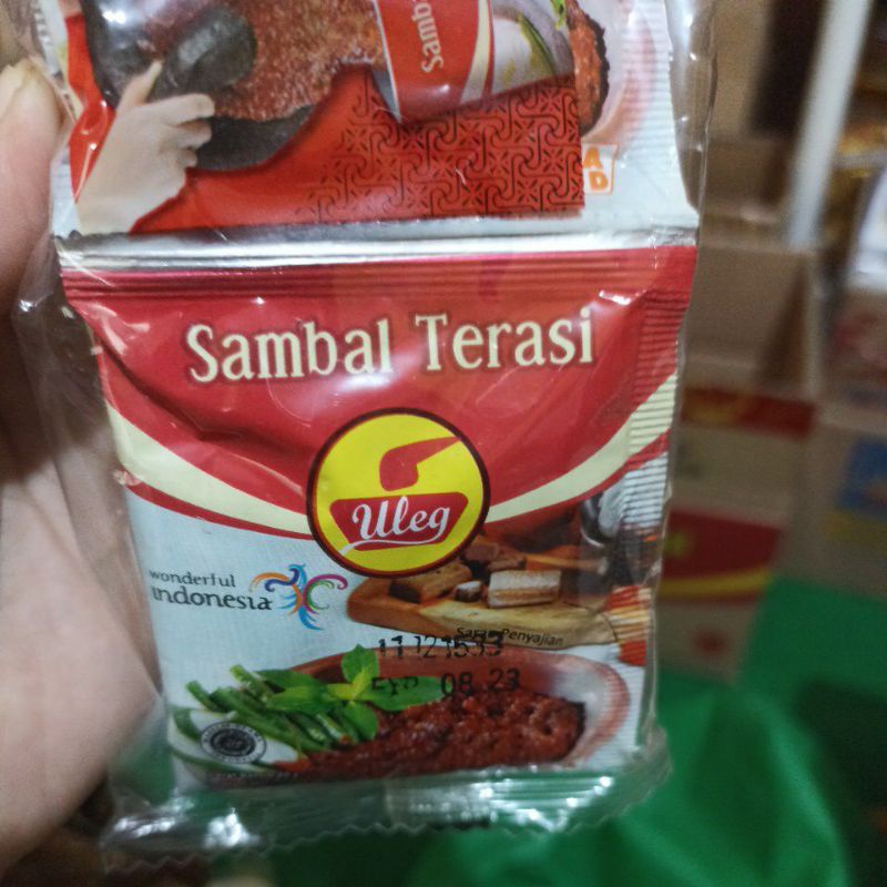 

sambal terasi 1 sachet