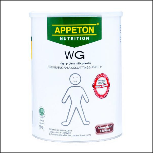 

APPETON WEIGHT GAIN HIGH PROTEIN MILK CHOCOLATE POWDER 900GR