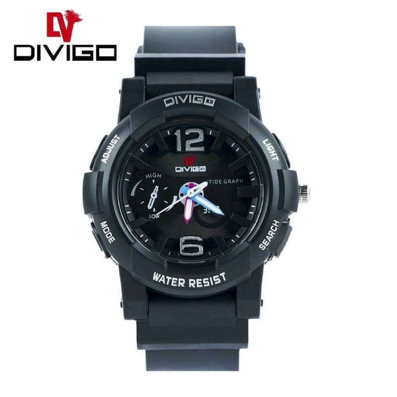 Divigo D14 Warna Pilihan Jam Tangan Pria Wanita Analog