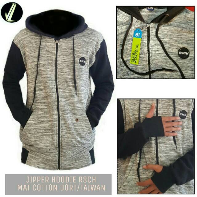 Jaket Hoodie Ouval Research / RSCH Motif Murah / Termurah