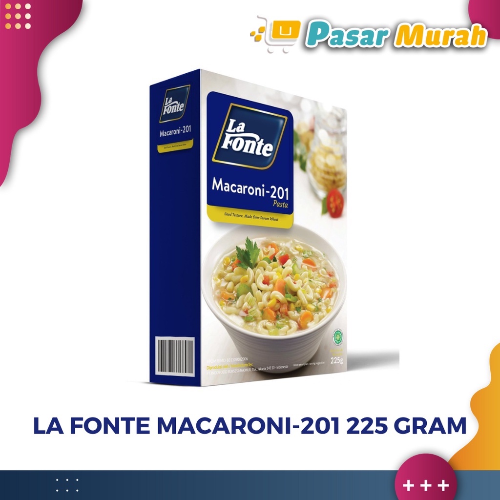 

La Fonte Macaroni-201 225 Gram | PASAR MURAH MEDAN