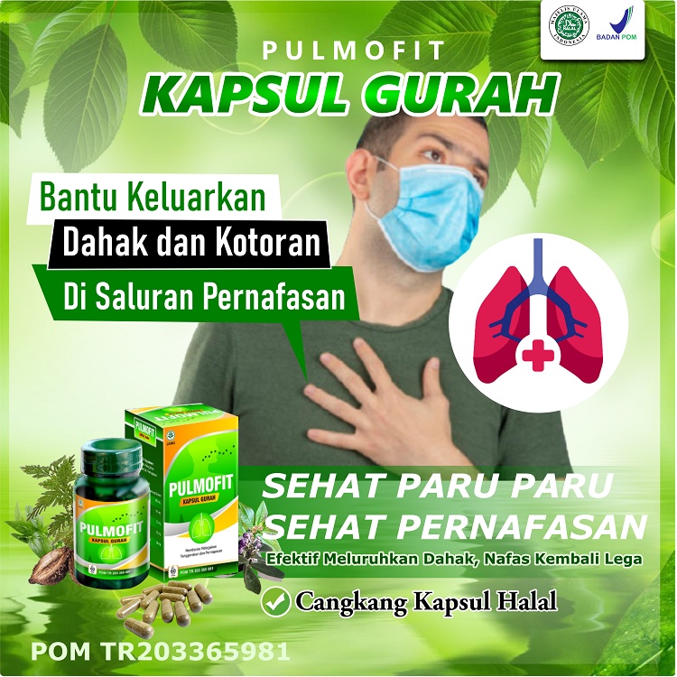 PULMOFIT ORIGINAL Kapsul Gurah Obat Gurah Herbal Obat Sesak Nafas Obat ASMA Obat Sinusitis-4