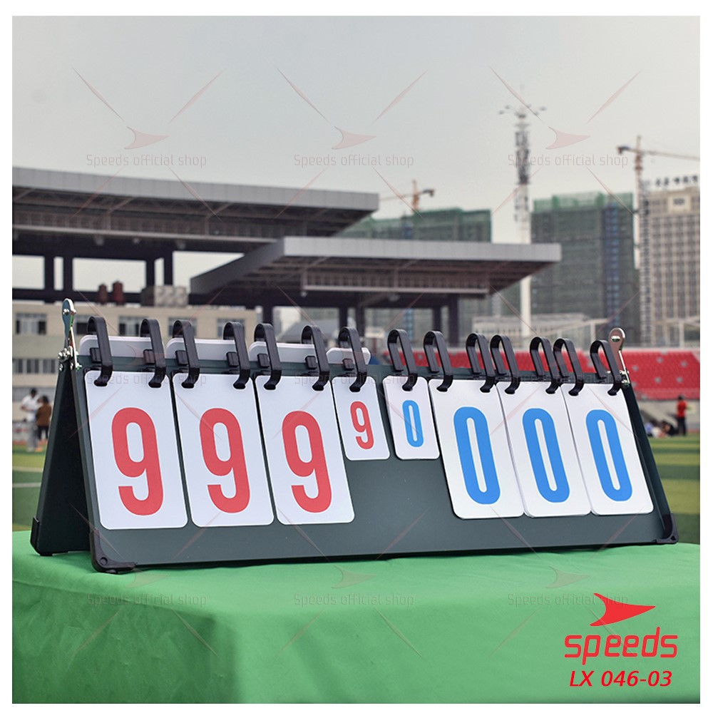 SPEEDS Score Board / Papan Skor 8 digit untuk Futsal Sepak Bola berkualitas 046-3