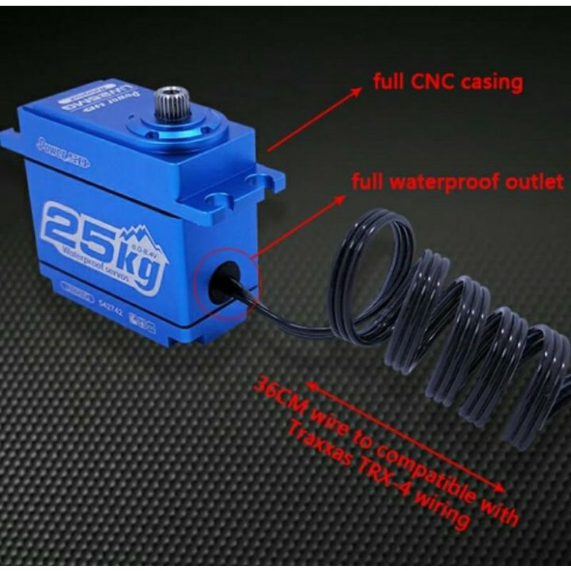 LW-25MG POWER HD LW-25MG WATEROOF SERVO