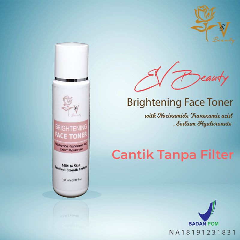 TONER BRIGHTENING FACE EV BEAUTY