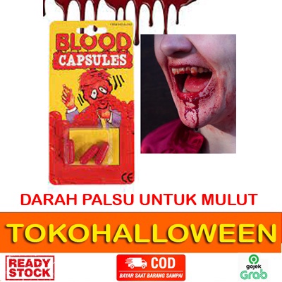 KAPSUL DARAH PALSU BUAT MAINAN PRANK