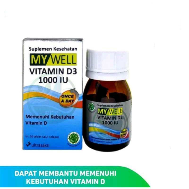 Vitamin D3 1000 IU My Well