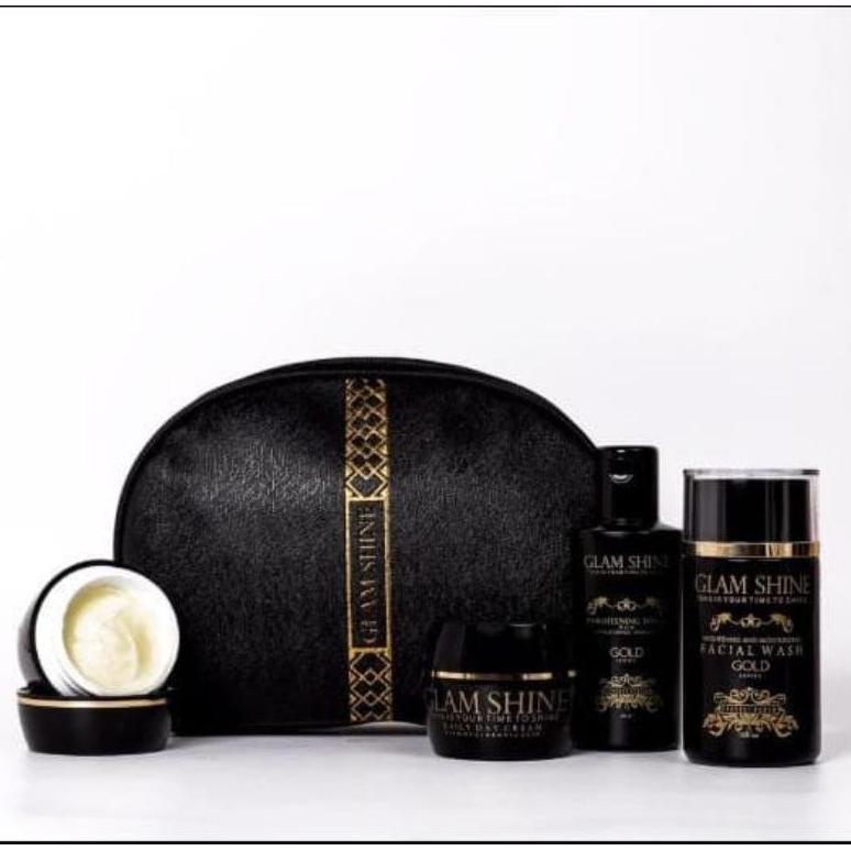 Glamshine Gold Series/ Glamshine/ Day/ Night/ Sabun/ Toner/ Glamshine Ecer