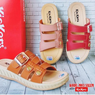TERLAKU SANDAL WANITA SLOP KICKERS TERBARU KODE M 03 MURAH TERLAKU SANDAL WANITA SLOP KICKERS TERBARU KODE M 03 MURAH