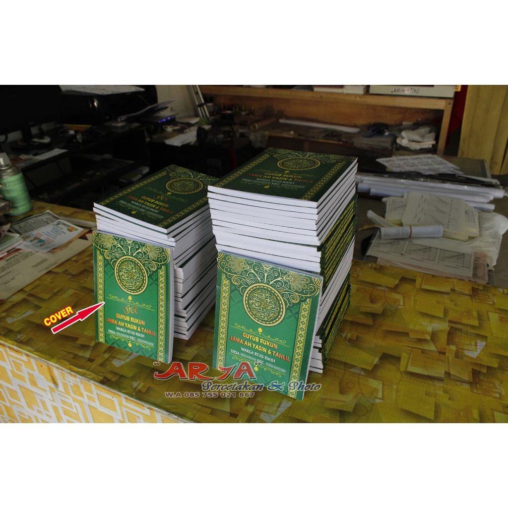 

Buku YASIN dan TAHLIL_isi 128 halaman Free desain Cover ~Murah~