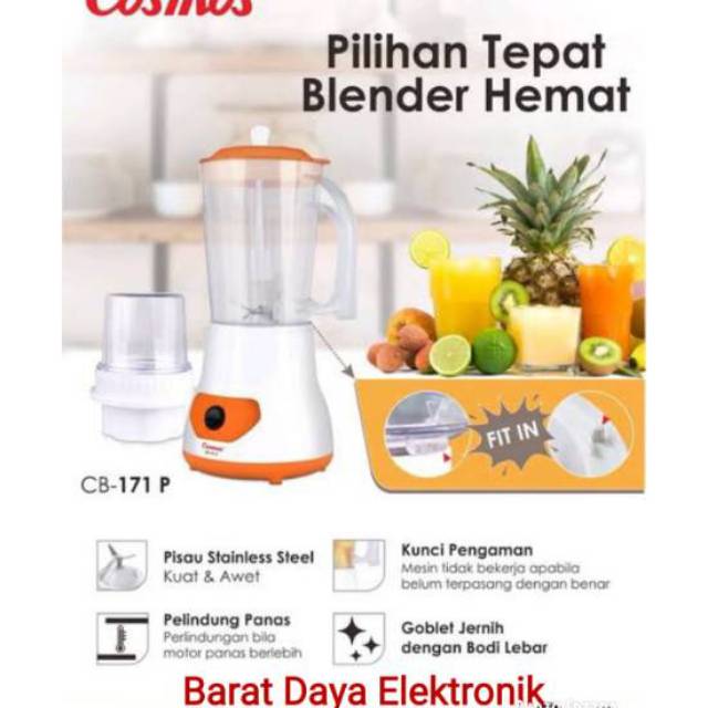 Cosmos CB171P – Blender Plastik 1 Liter