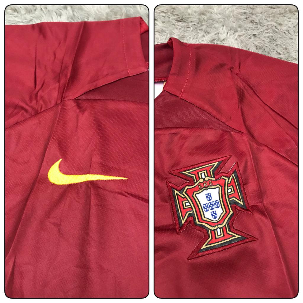 Jersey bola portugal home 2022 - 2023 grade ori