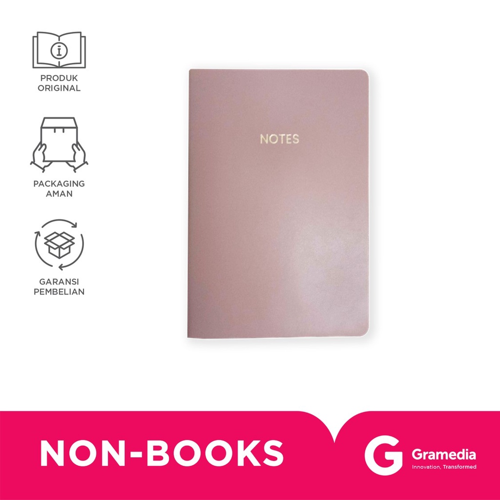 

Books&Bind Nb Morandi Sc A5 Dustypink #5055