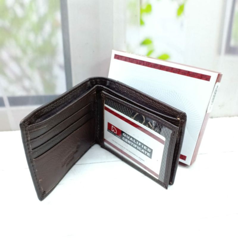 Dompet Kulit Asli. Dompet Pria Kulit. Dompet Imperial Horse Mini Tanpa Kancing