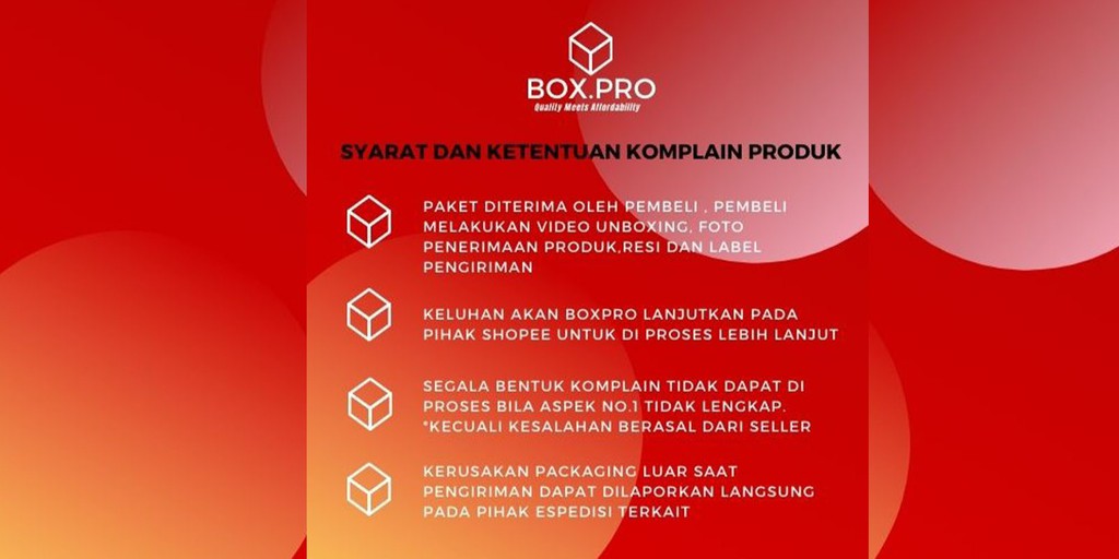 Produk Boxpro_id | Shopee Indonesia