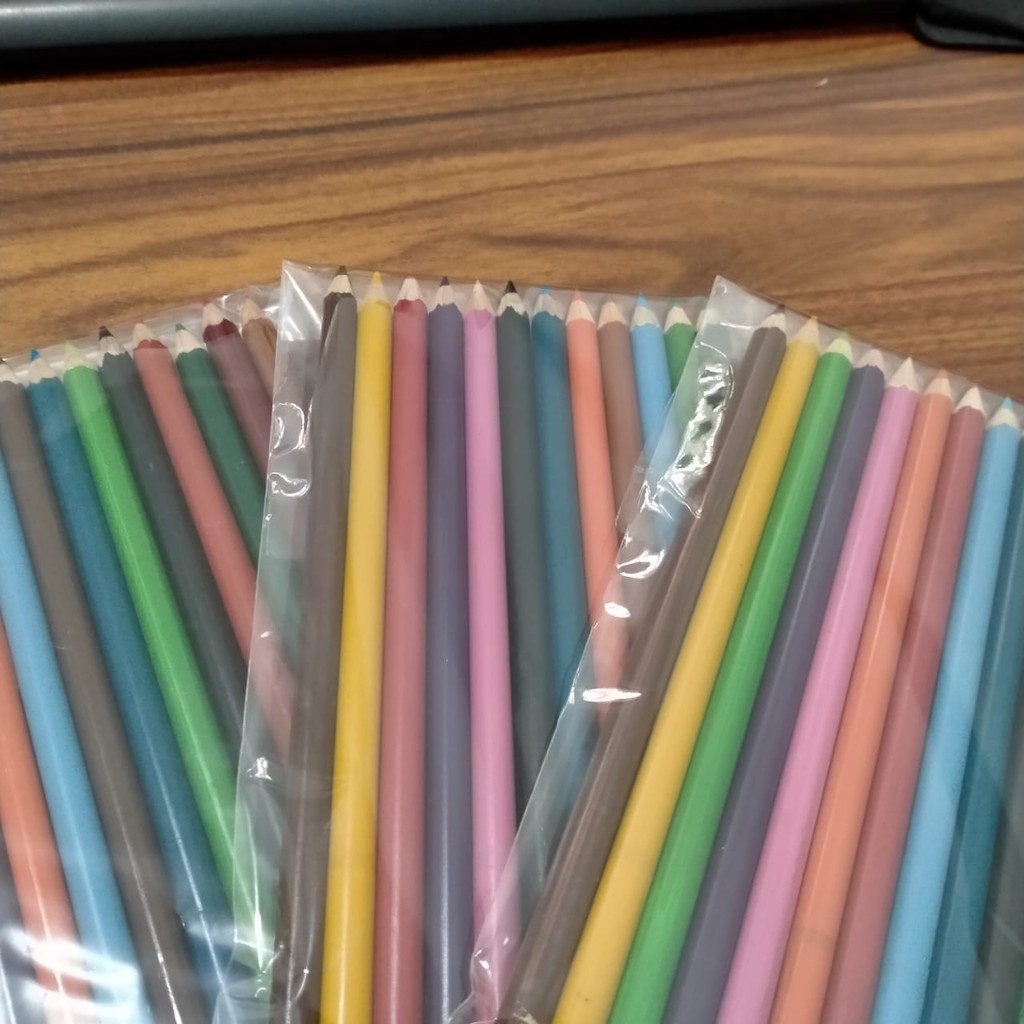 PENSIL WARNA WARNI SATUAN PANJANG Kayu Lengkap Bagus Set Murah Gambar Lukis Color Pencil Terbaik-3