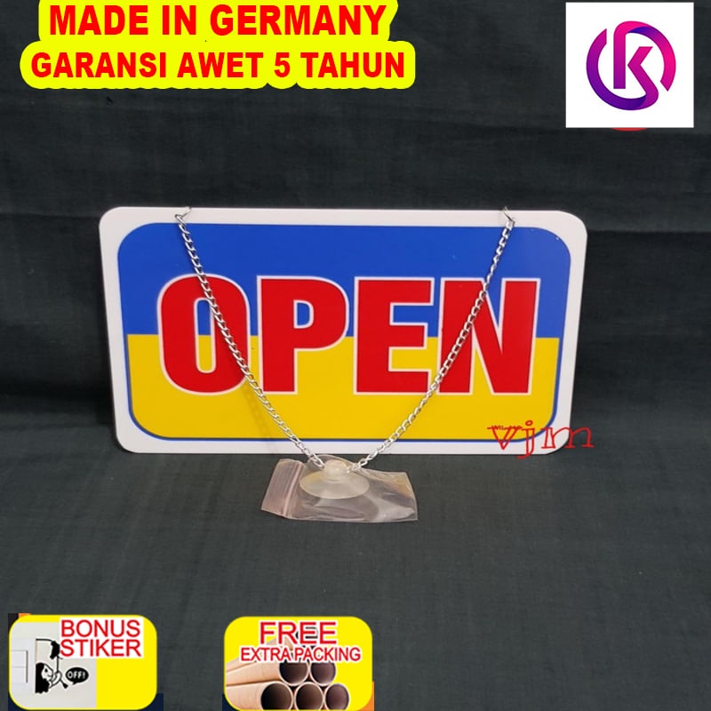 

Promo Plat Acrylic Open Closed (20x13cm)