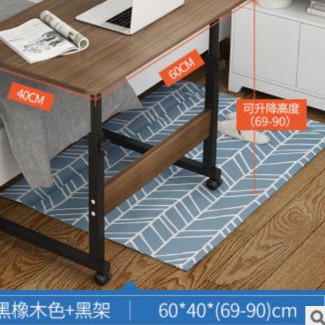 ⅍ Meja Laptop Roda / Meja Belajar Lipat / Meja Lipat /Meja Portable / Meja Kerja / Meja Laptop Lipat