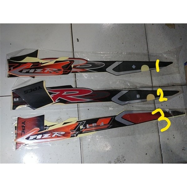 SALE -  Striping lis&amp;Stiker Body&amp;Stiker Motor Fizr Force1 2002