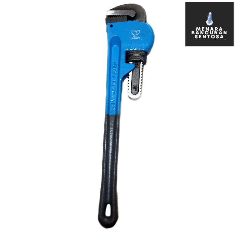 Kunci Pipa Wanly 18 Inch - Pipe Wrench Kunci Ledeng