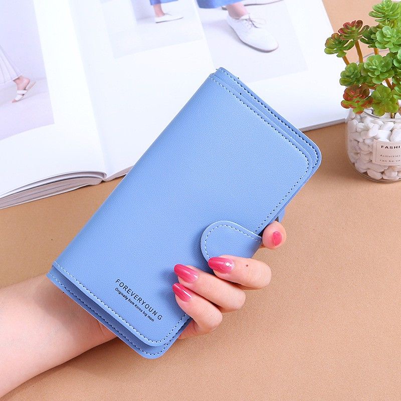 Medan Termurah KD13 Dompet cantik High quality Dompet panjang leather import