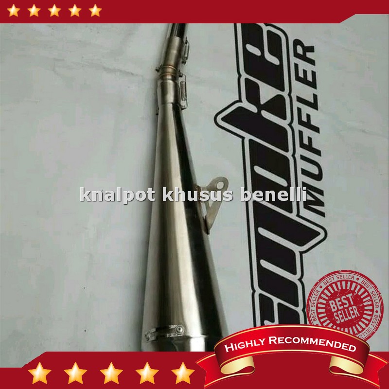 Jual knalpot Benelli cafe racer 152