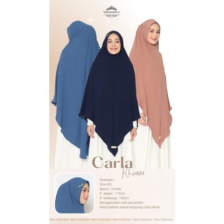 HIJAB INSTAN PREMIUM CARLA XXL ORIGINAL VALENSHA QUEEN