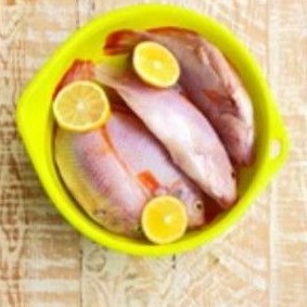 

PROMO Ikan Nila segar 1 kg bumbu kuning NON MSG praktis tinggal goreng