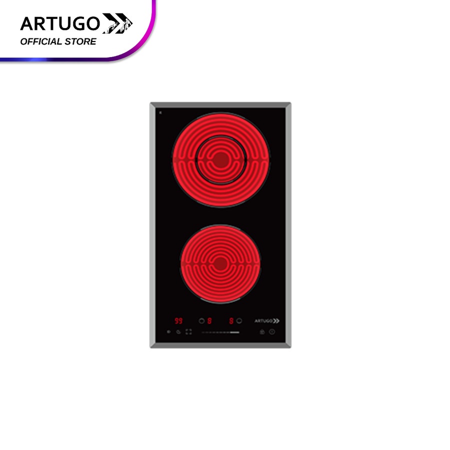Artugo Built In Electric Induction Hob AE 2300 CB Panjang 30 cm