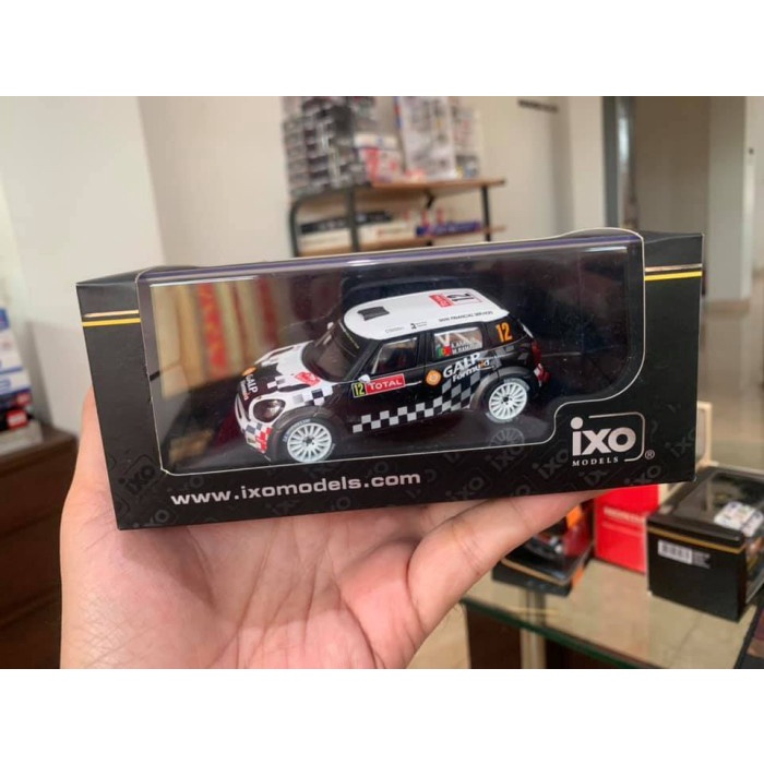 Ixo 1/43 Mini JCW - Araujo/Ramalho - Rally Monte Carlo 2012