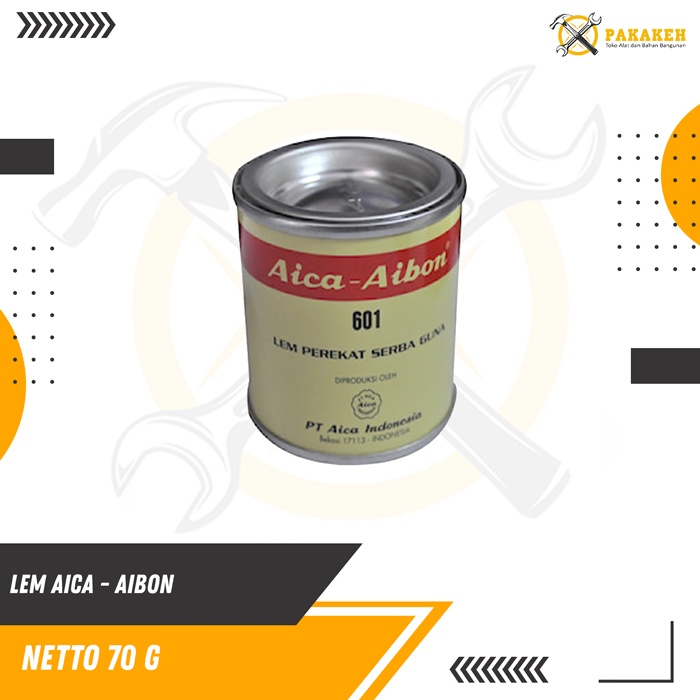 

LEM AICA AIBON KECIL 601 70 GR LEM KUNING PEREKAT SERBAGUNA 70 GRAM