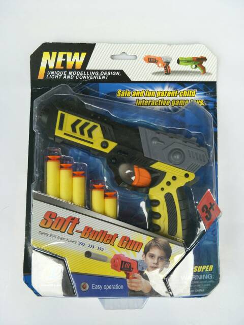 Mainan Pistol Pistolan Nerf Airsoft Gun/Senjata Bagus Murah